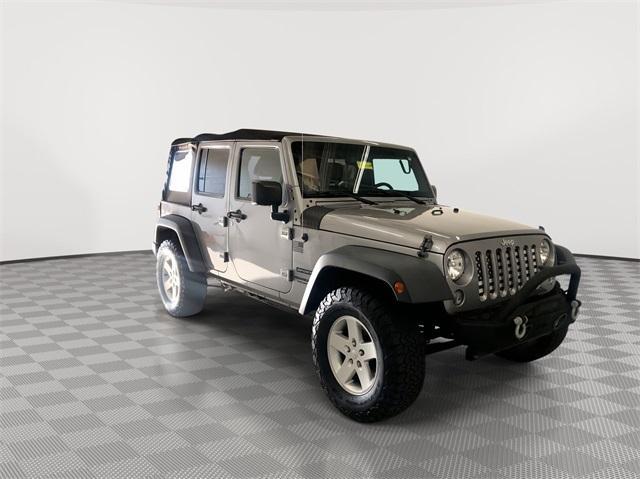 used 2016 Jeep Wrangler Unlimited car, priced at $16,987