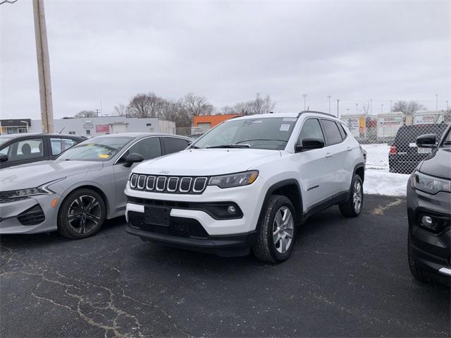 used 2022 Jeep Compass car, priced at $22,629