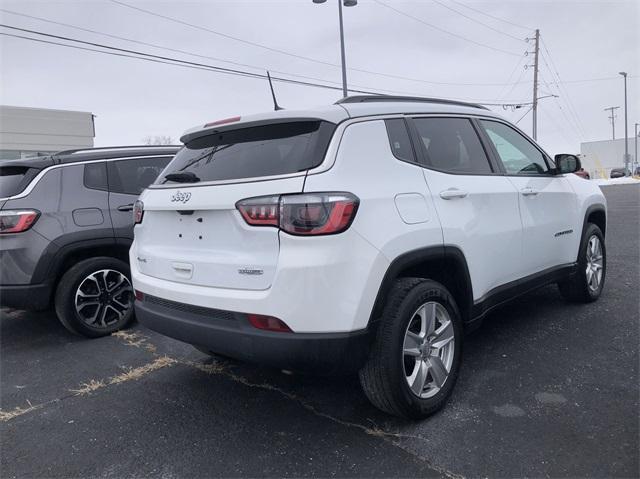 used 2022 Jeep Compass car, priced at $22,629