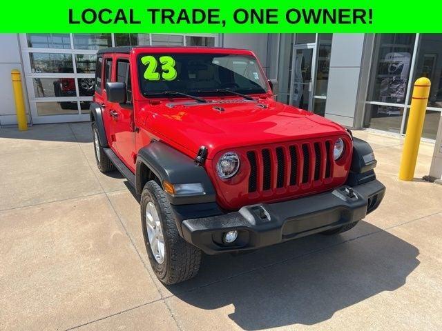 used 2023 Jeep Wrangler car, priced at $34,963