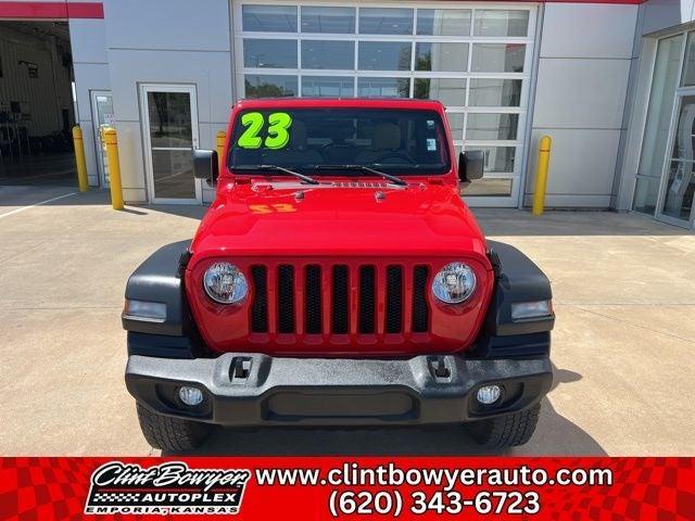 used 2023 Jeep Wrangler car, priced at $35,463