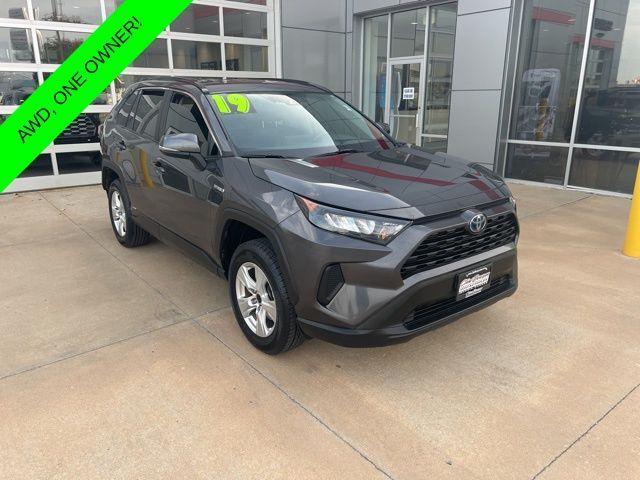 used 2019 Toyota RAV4 Hybrid car, priced at $20,963