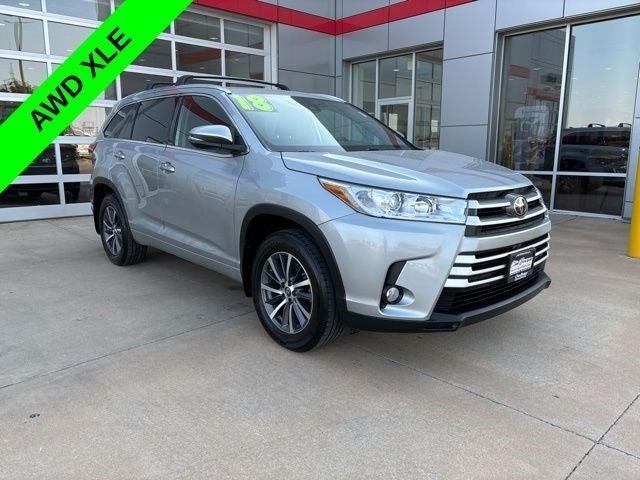 used 2018 Toyota Highlander car, priced at $23,463