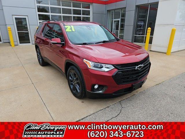 used 2021 Chevrolet Traverse car, priced at $28,663