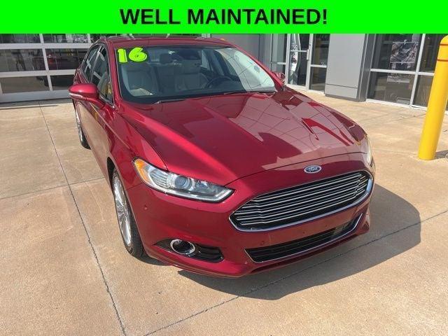 used 2016 Ford Fusion car, priced at $15,263