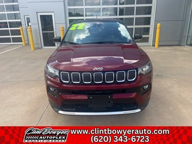 used 2022 Jeep Compass car, priced at $25,463