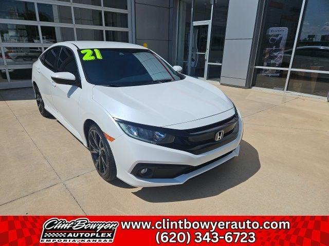 used 2021 Honda Civic car, priced at $20,963