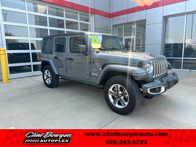 used 2021 Jeep Wrangler Unlimited car, priced at $33,963