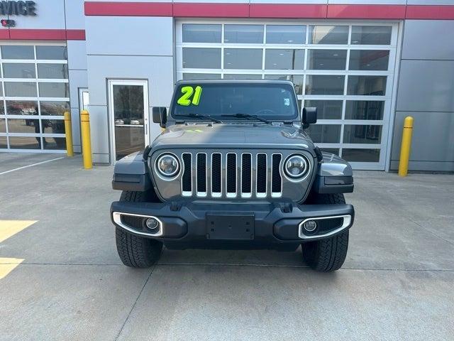 used 2021 Jeep Wrangler Unlimited car, priced at $34,363