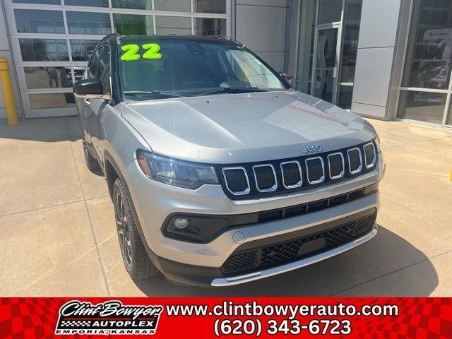 used 2022 Jeep Compass car, priced at $24,363