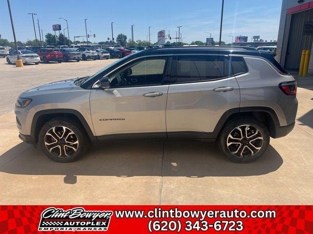 used 2022 Jeep Compass car, priced at $24,363