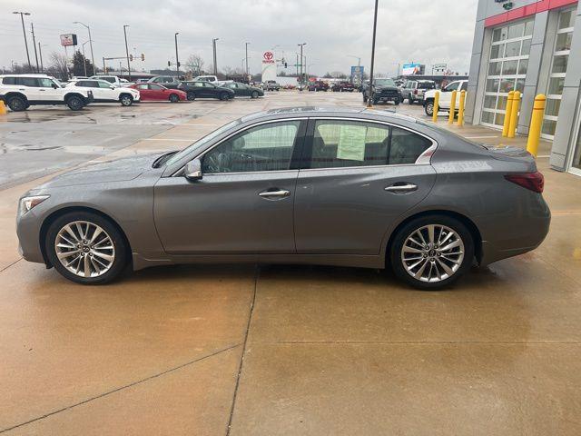 used 2021 INFINITI Q50 car, priced at $26,563