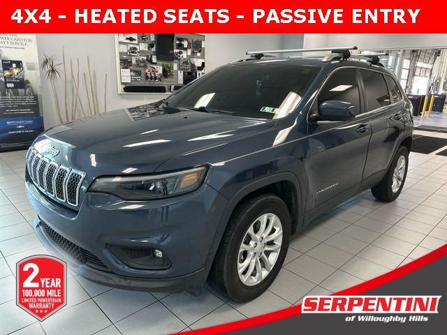 used 2019 Jeep Cherokee car, priced at $16,455