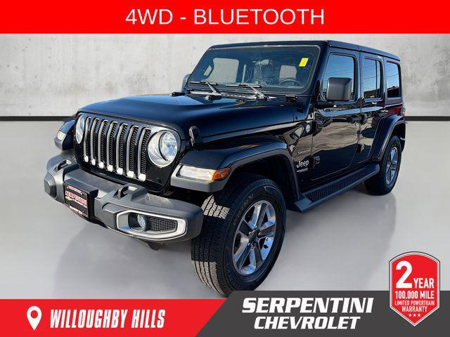 used 2020 Jeep Wrangler Unlimited car, priced at $23,993