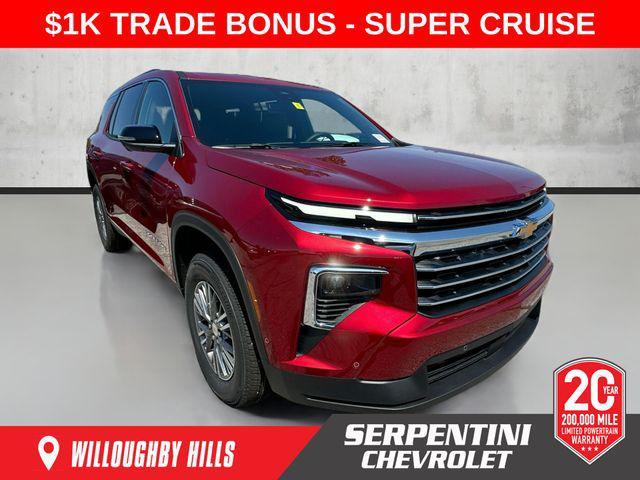 new 2025 Chevrolet Traverse car, priced at $47,628