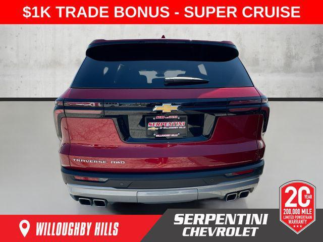 new 2025 Chevrolet Traverse car, priced at $47,628