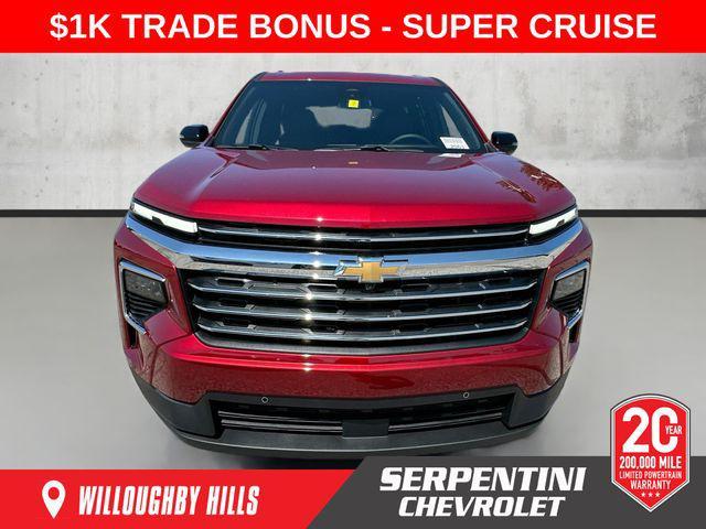 new 2025 Chevrolet Traverse car, priced at $47,628