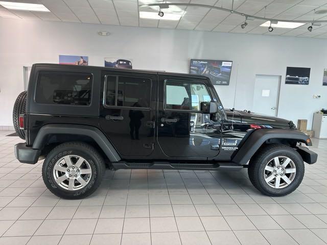 used 2017 Jeep Wrangler Unlimited car, priced at $18,559