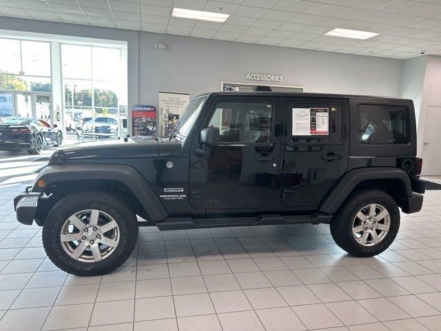 used 2017 Jeep Wrangler Unlimited car, priced at $18,559