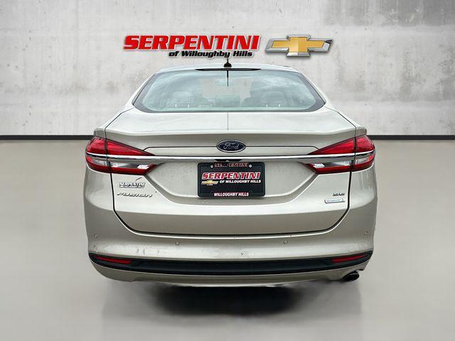 used 2017 Ford Fusion car, priced at $8,737