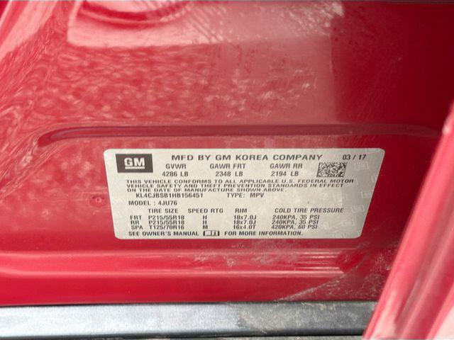 used 2017 Buick Encore car, priced at $12,846