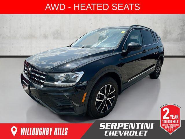 used 2021 Volkswagen Tiguan car, priced at $18,752