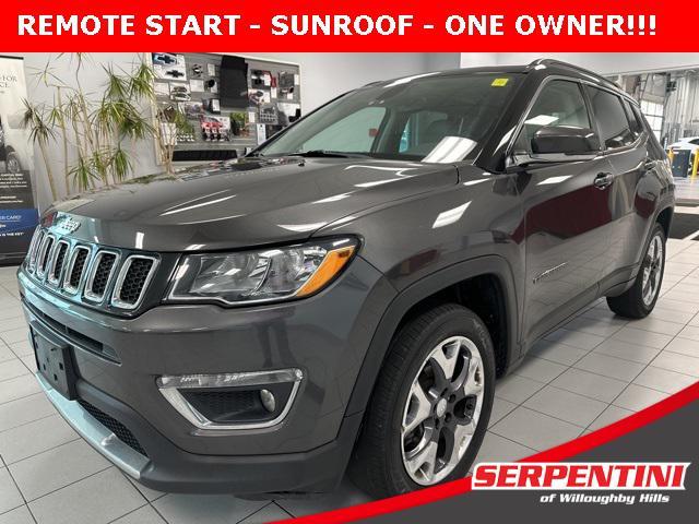 used 2019 Jeep Compass car, priced at $15,620