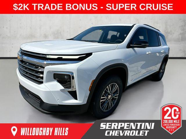 new 2025 Chevrolet Traverse car, priced at $45,780