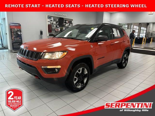 used 2018 Jeep Compass car, priced at $15,574