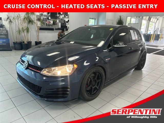 used 2017 Volkswagen Golf GTI car, priced at $13,998