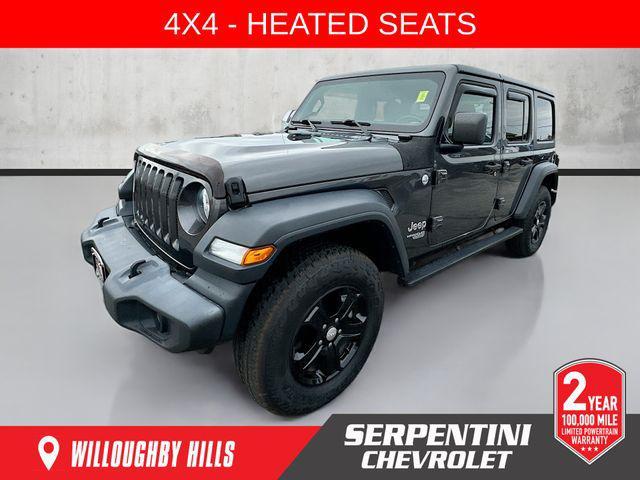 used 2018 Jeep Wrangler Unlimited car, priced at $21,269