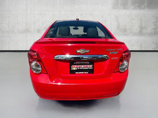 used 2015 Chevrolet Sonic car, priced at $7,186