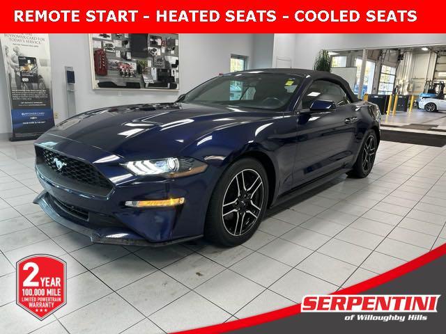 used 2018 Ford Mustang car, priced at $17,156