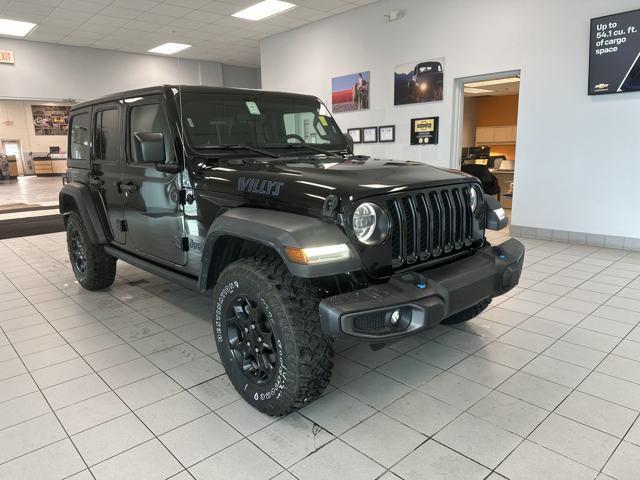 used 2023 Jeep Wrangler 4xe car, priced at $31,996