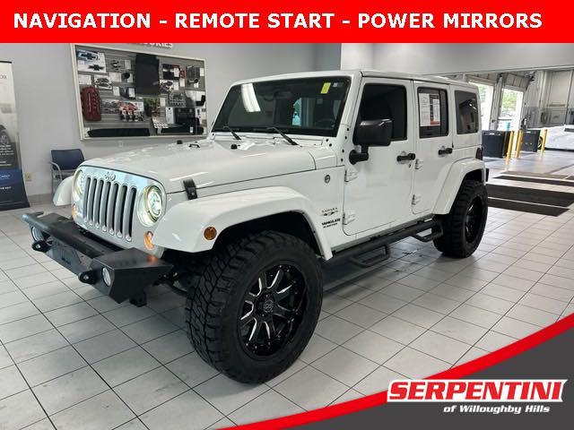 used 2016 Jeep Wrangler Unlimited car, priced at $20,280