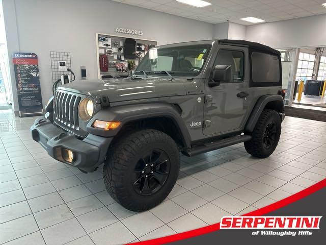 used 2019 Jeep Wrangler car, priced at $23,082