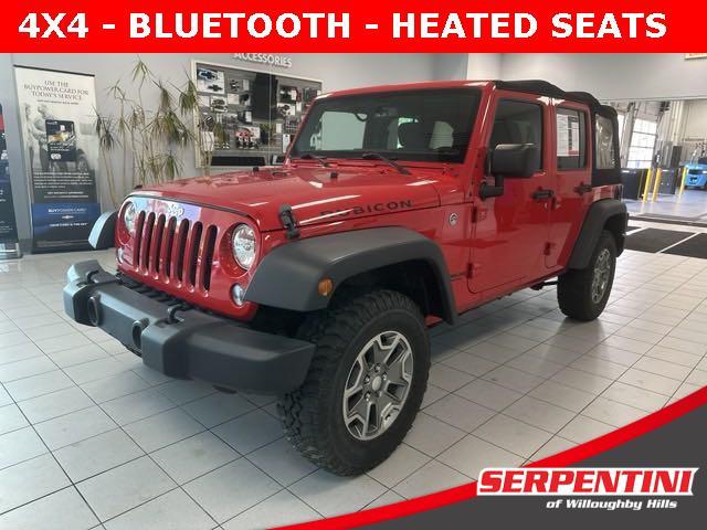 used 2017 Jeep Wrangler Unlimited car, priced at $23,863