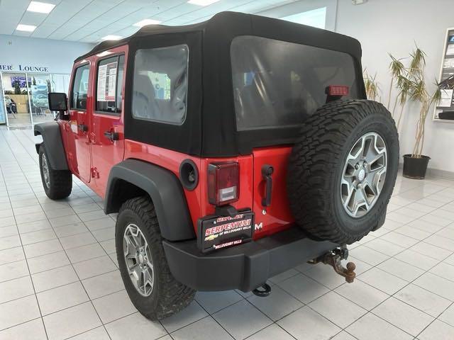 used 2017 Jeep Wrangler Unlimited car, priced at $25,392