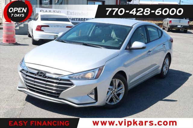 used 2019 Hyundai Elantra car, priced at $10,995