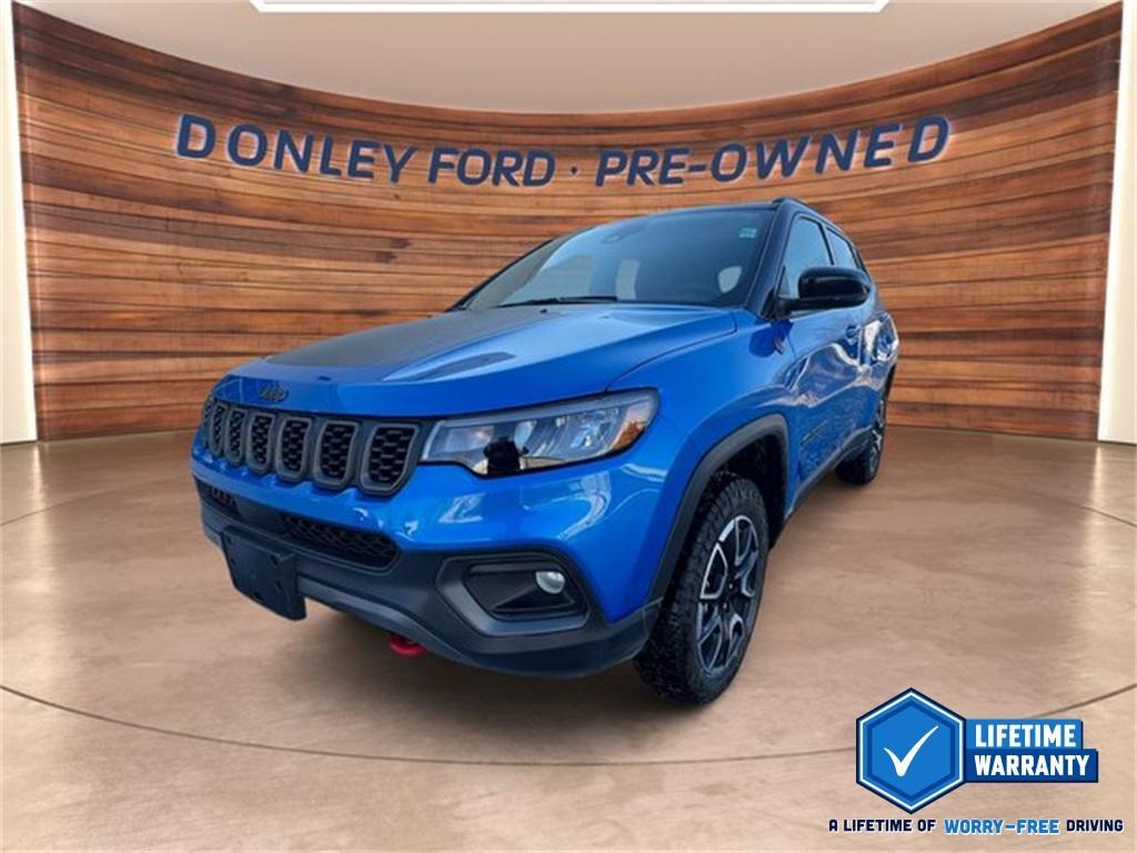 used 2024 Jeep Compass car, priced at $29,699