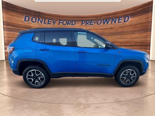 used 2024 Jeep Compass car, priced at $30,040