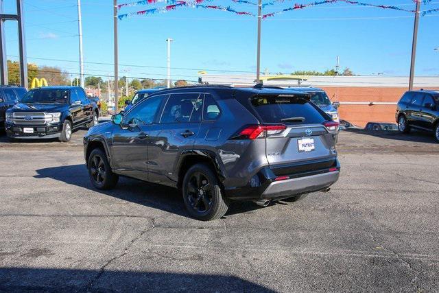 used 2021 Toyota RAV4 Hybrid car, priced at $27,688