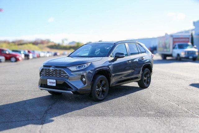 used 2021 Toyota RAV4 Hybrid car, priced at $27,688