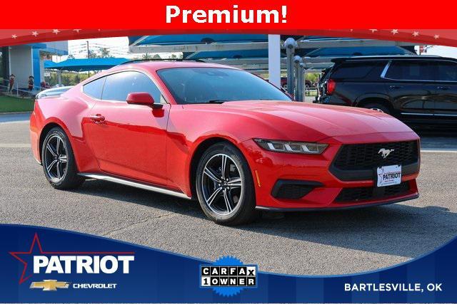 used 2024 Ford Mustang car, priced at $26,987