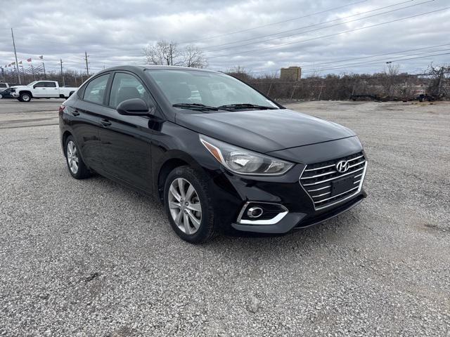 used 2021 Hyundai Accent car, priced at $14,000