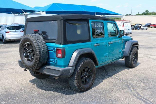 used 2020 Jeep Wrangler Unlimited car, priced at $24,488