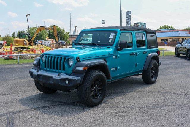 used 2020 Jeep Wrangler Unlimited car, priced at $24,488