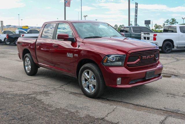 used 2018 Ram 1500 car, priced at $27,000