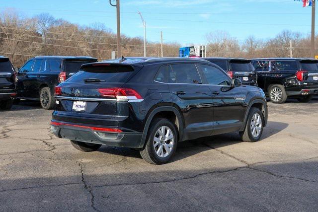 used 2021 Volkswagen Atlas Cross Sport car, priced at $18,807