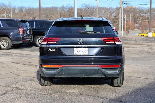 used 2021 Volkswagen Atlas Cross Sport car, priced at $18,807